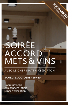Dner accord mets et vins